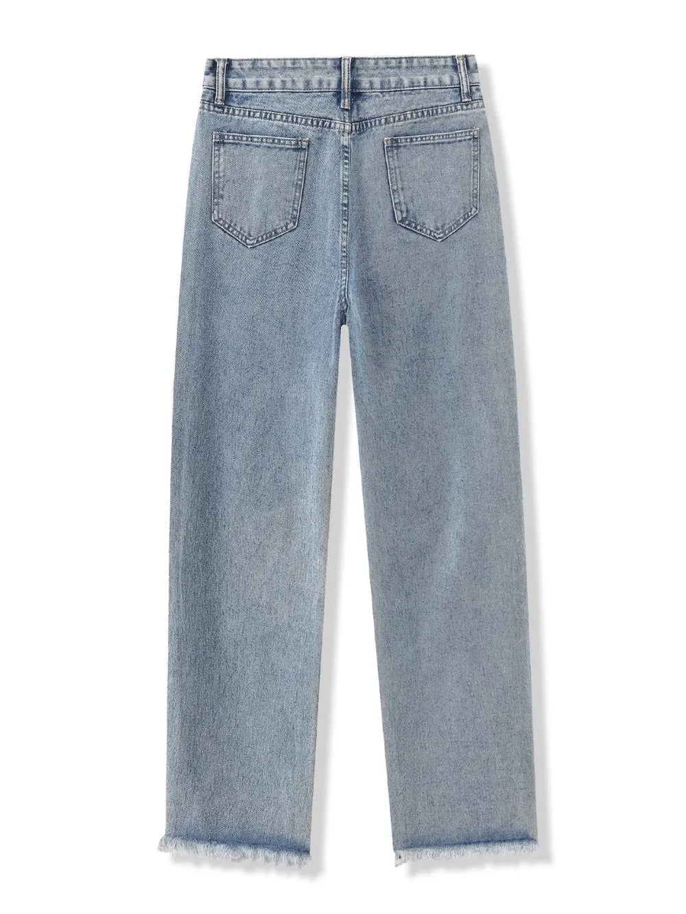 Jean Destroyed Raw Hem – Estilo Urbano