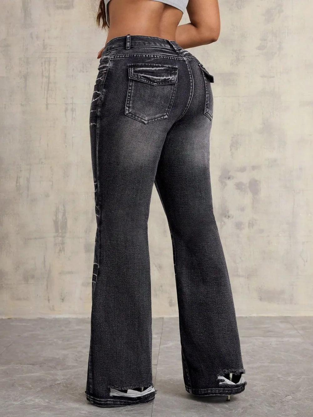 Jean Bootcut de Tiro Alto – Estilo Clásico