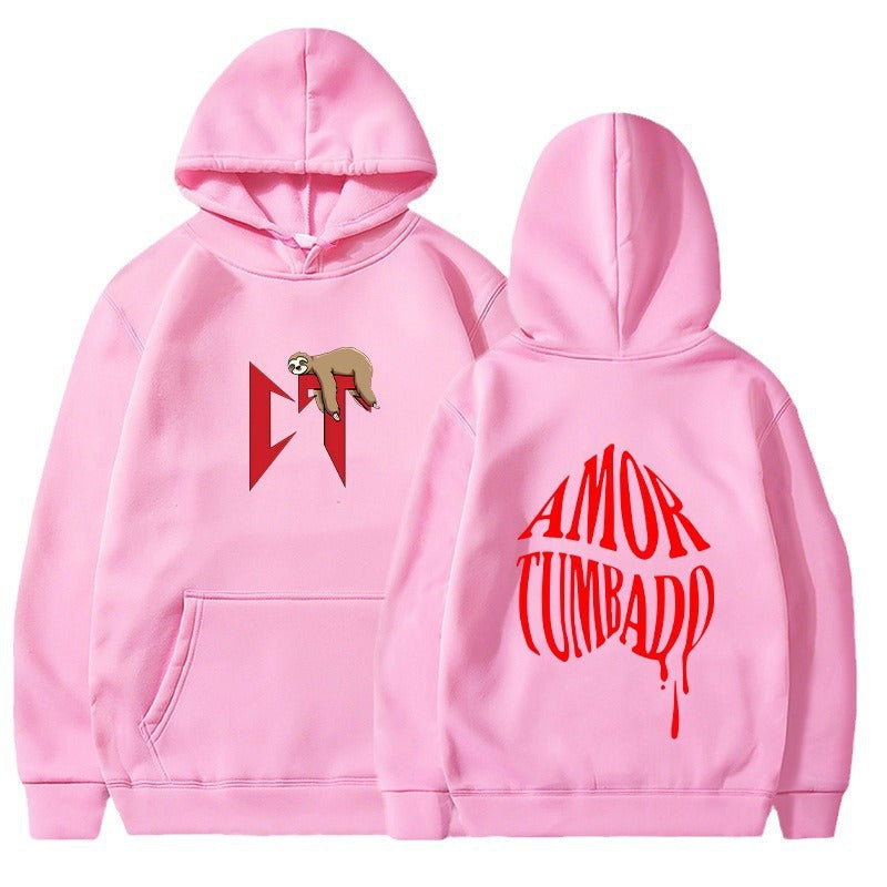 Hoodie men's fashionable long sleeved sports unisex