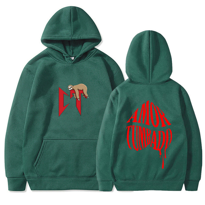 Hoodie men's fashionable long sleeved sports unisex