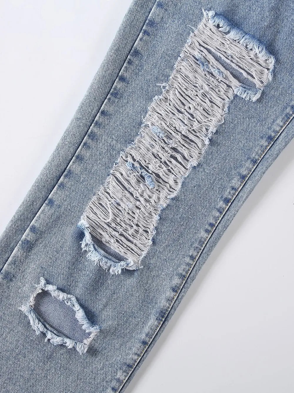 Jean Destroyed Raw Hem – Estilo Urbano