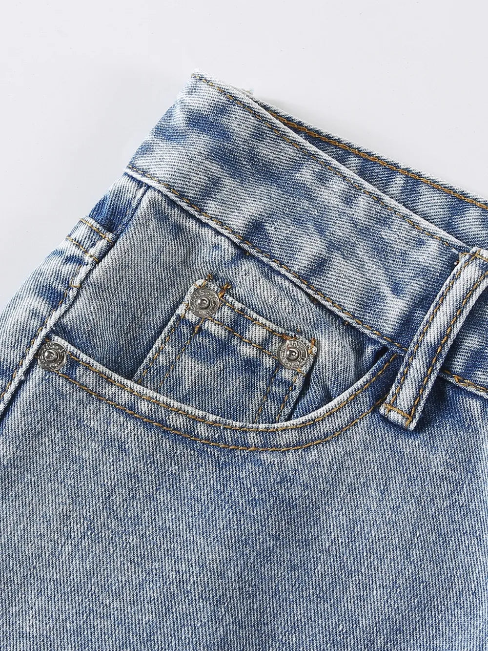 Jean Destroyed Raw Hem – Estilo Urbano