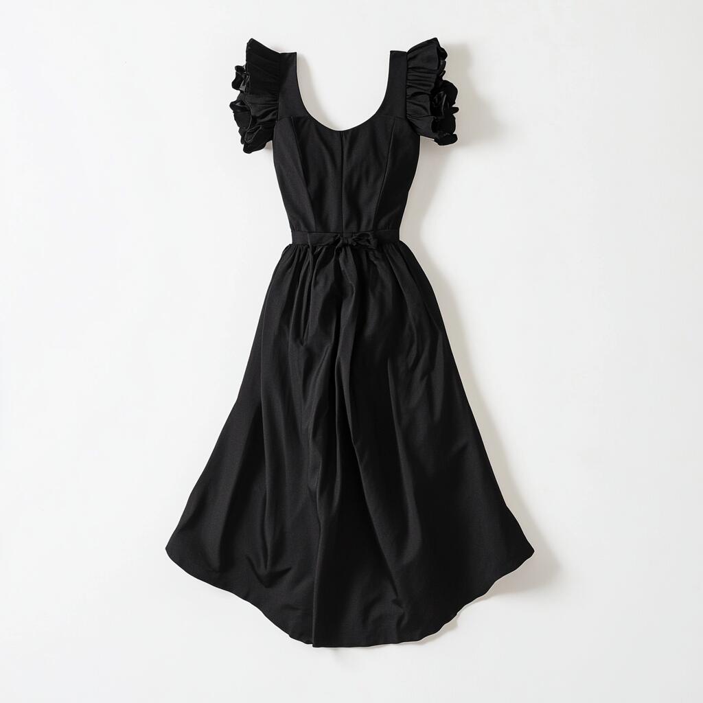 Vestido manga corta